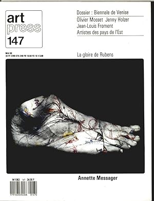 Revue Art Press N°147 - ANNETTE MESSAGER - Mai 1990