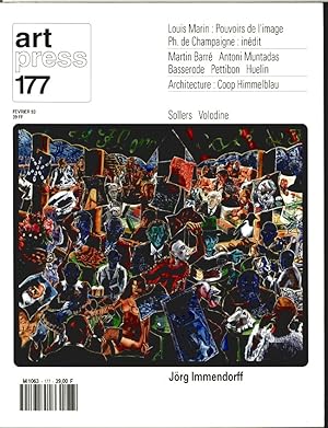 Revue Art Press N°177 - JÔRG IMMENDORFF - Février 1993