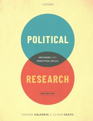 Immagine del venditore per Political Research : Methods and Practical Skills venduto da GreatBookPrices