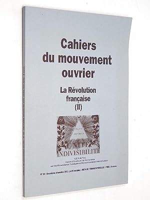 CERMTRI - Cahiers du mouvement ouvrier 49 et 50 - La Révolution Française 1 et 2