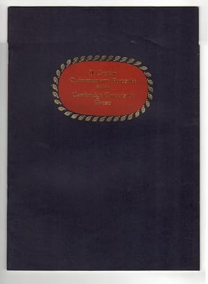 Immagine del venditore per William Caxton and William Morris: Comparisons and Contrasts venduto da Leopolis