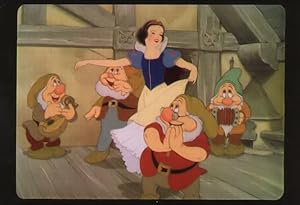 Snow White Music & The Seven Dwarfs Film Frame Movie Postcard