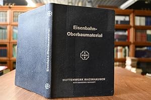 Eisenbahn-Oberbaumaterial. Ausgabe 1954.