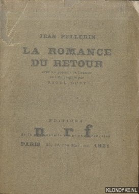 Image du vendeur pour La romance du retour mis en vente par Klondyke