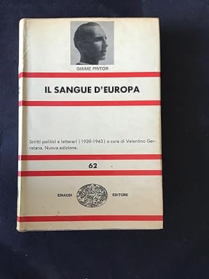Bild des Verkufers fr IL SANGUE D'EUROPA (1939-1943) zum Verkauf von Il Mondo Nuovo