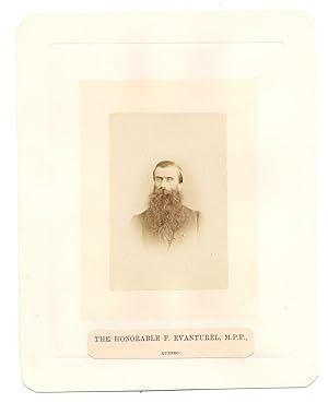 Seller image for Photo of Hon. F. Evanturel, M.P.P. for sale by Attic Books (ABAC, ILAB)