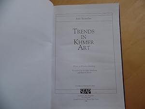 Seller image for Trends in Khmer Art (Studies on Southeast Asia) for sale by Antiquariat Rohde