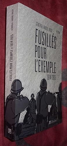 Bild des Verk�ufers f�r Fusill�s pour l'exemple 1914-1915 zum Verkauf von Librairie du Bocage