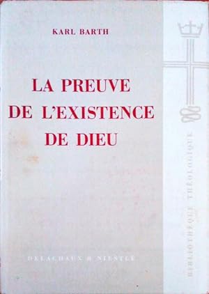 LA PREUVE DE L'EXISTENCE DE DIEU. D'Après Anselme de Cantorbéry.