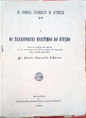 OS TRANSPORTES MARITIMOS DO ESTADO.