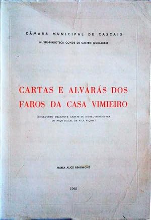 Imagen del vendedor de CARTAS E ALVARS DOS FAROS DA CASA VIMIEIRO. a la venta por Livraria Castro e Silva