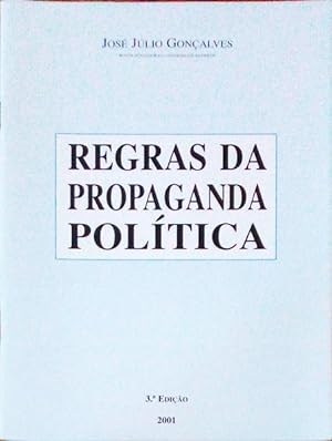 Bild des Verkufers fr REGRAS DA PROPAGANDA POLTICA. zum Verkauf von Livraria Castro e Silva