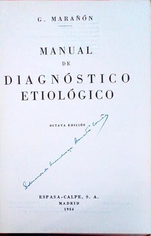 MANUAL DE DIAGNÓSTICO ETIOLÓGICO.