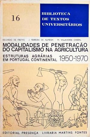 Bild des Verkufers fr MODALIDADES DE PENETRAO DO CAPITALISMO NA AGRICULTURA. zum Verkauf von Livraria Castro e Silva