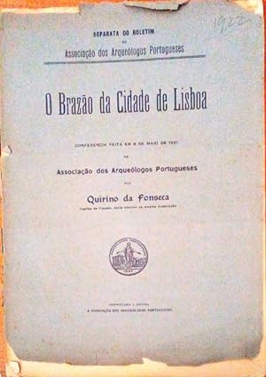 Bild des Verkufers fr O BRAZO DA CIDADE DE LISBOA. zum Verkauf von Livraria Castro e Silva