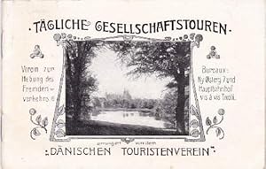 Tägliche Gesellschaftsreisen arrangiert von dem Dänischen Touristenverein. Mit 11 ganzseitigen Ab...