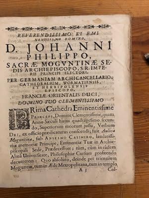 Seller image for NILI MYSTICI EX PARADISO VOLUPTATIS, SIVE PRIMUS ANNUS CONCIONUM IN DOMINICIAS & FESTA PER ANNUM VERBI DIVINI SEPTEMPLICI ALVEO DEFLUENTIS, ET TOTIDEM EFFUSIONIBUS PRETIOSI SANGVINIS D.N. JESU CHRISTI SACRI ALVEUS PRIMUS, SIVI for sale by Antiquariaat Anton W. van Bekhoven