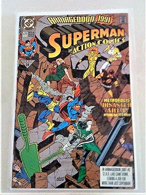 Image du vendeur pour Superman in Action Comics, no 670, October 1991 mis en vente par Livresse