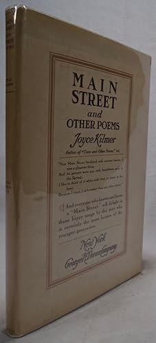 Seller image for Main Street and Other Poems for sale by Babylon Revisited Rare Books