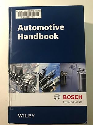 Image du vendeur pour Automotive Handbook Robert Bosch GmbH mis en vente par WeSavings LLC