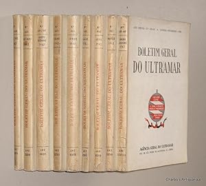 Seller image for Boletim Geral do Ultramar, ano XXXVIII No. 439, Janeiro - No. 450, Dezembro 1962. for sale by Charbo's Antiquariaat