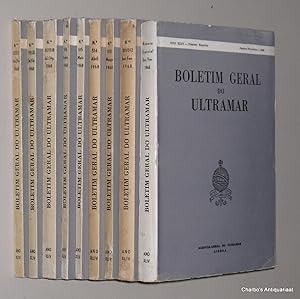 Seller image for Boletim Geral do Ultramar, ano XLIV No. 511, Janeiro - No. 522, Dezembro 1968. for sale by Charbo's Antiquariaat