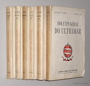 Seller image for Boletim Geral do Ultramar, ano XXXVII No. 427, Janeiro - No. 438, Dezembro 1961. for sale by Charbo's Antiquariaat