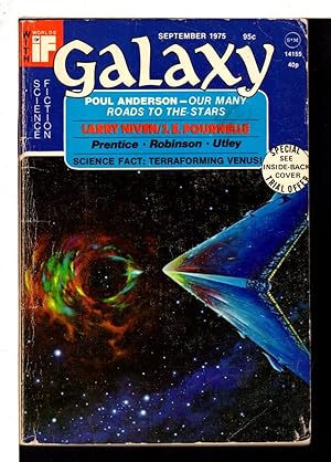 Imagen del vendedor de GALAXY SCIENCE FICTION: September 1975, Volume 36, Number 8. a la venta por Bookfever, IOBA  (Volk & Iiams)
