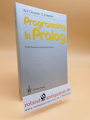 Bild des Verkufers fr Programming in Prolog: Using the ISO Standard zum Verkauf von Roland Antiquariat UG haftungsbeschrnkt
