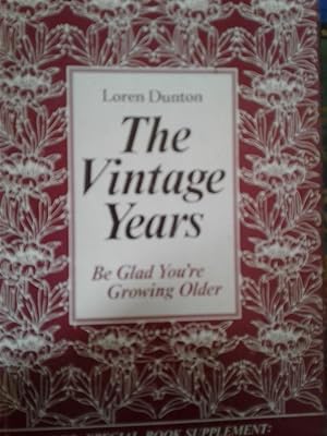 Imagen del vendedor de The Vintage Years a la venta por hcmBOOKS