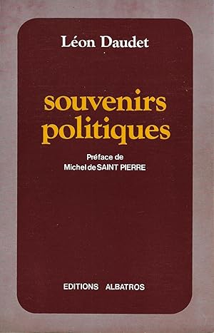 Souvenirs politiques