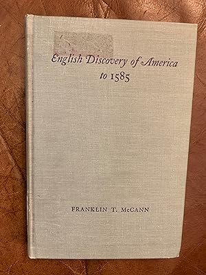 English Discovery of America to 1585