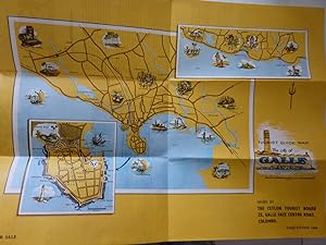 A TOURIST'S GUIDE MAP OF GALLE