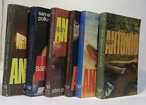 6 romans San-Antonio: Fleur de nave vinaigrette + San-Antonio polka + zéro pour la question + Mes...
