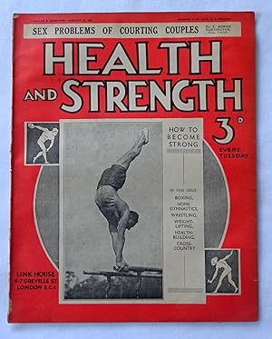 Seller image for Health and Strength. 1935, January 26. including Sex Problems of Courting Couples. for sale by Tony Hutchinson