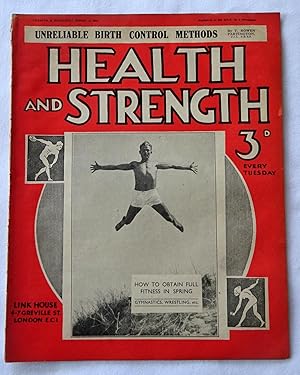 Seller image for Health and Strength. 1935, March 2. including Unreliable Birth Control Methods. for sale by Tony Hutchinson