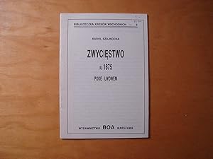 Seller image for Zwyciestwo r. 1675 pode Lwowem for sale by Polish Bookstore in Ottawa