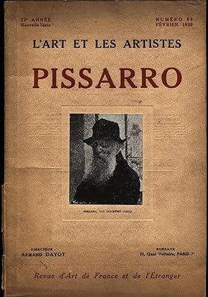 Bild des Verkufers fr L'Art et les Artistes. Revue d'Art de France et de l'Etranger. February 1928. No. 24. Pissarro [= Nouvelle Srie. Tome XV. No 80 (Octobre 1927) a 84 (Fvrier 1928)] zum Verkauf von Antikvariat Valentinska