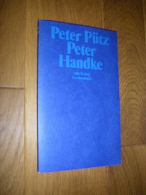 Bild des Verkufers fr Peter Handke zum Verkauf von Versandantiquariat Rainer Kocherscheidt