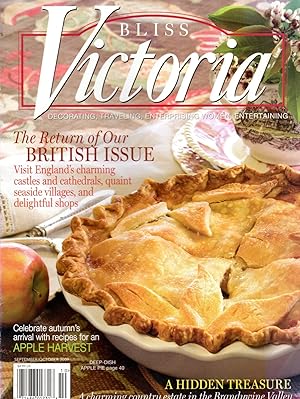 Seller image for Victoria Magazine: Volume 3I, Number One (5): September/November, 2009 for sale by Dorley House Books, Inc.