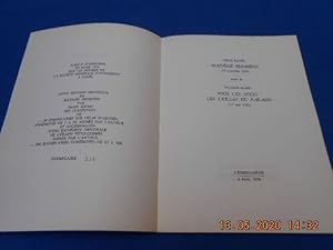 Immagine del venditore per REVUE: L 'Energumene . Mati�re Premi�re / Pour les Sexes. EO venduto da Emmanuelle Morin