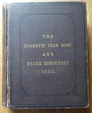 The Dramatic Year Book For 1892