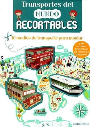 Imagen del vendedor de TRANSPORTES DEL MUNDO RECORTABLES : 10 medios de transporte para montar. + Poster gigante. a la venta por Librera DANTE