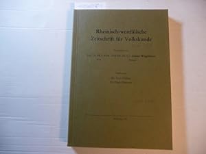 Seller image for Rheinisch-westflische Zeitschrift fr Volkskunde. 36. Jahrgang for sale by Gebrauchtbcherlogistik  H.J. Lauterbach