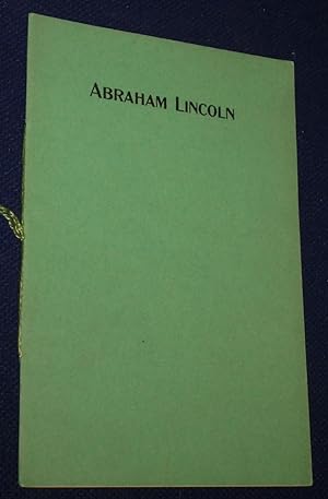 Seller image for The Making of Lincoln for sale by Pensees Bookshop