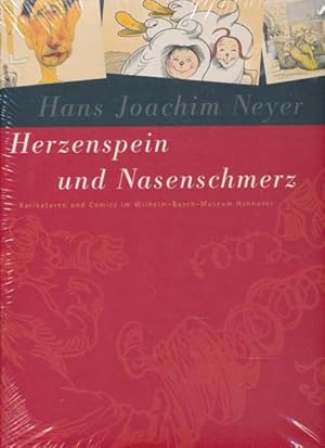 Seller image for Herzenspein und Nasenschmerz. Karikaturen und Comics im Wilhelm-Busch-Museum Hannover. for sale by Tills Bcherwege (U. Saile-Haedicke)