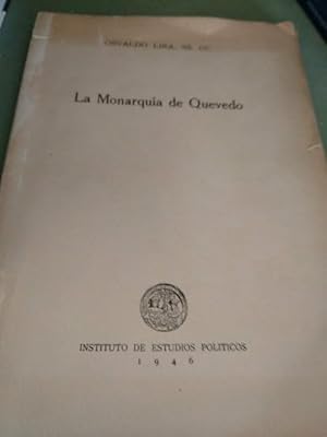 Imagen del vendedor de La Monarqua de Quevedo a la venta por Comprococo