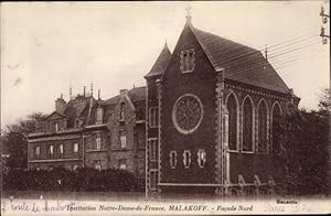 Imagen del vendedor de Ansichtskarte / Postkarte Malakoff Hauts de Seine, Institution Notre Dame de France a la venta por akpool GmbH