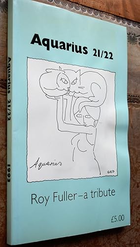 Bild des Verkufers fr Aquarius 21/22 Roy Fuller - A Tribute zum Verkauf von Dodman Books