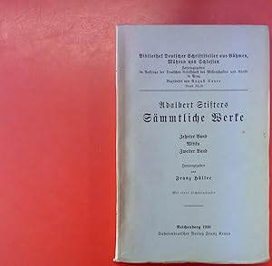 Seller image for Adalbert Stifters Smtliche Werke. ZEHNTER BAND: Witiko. Zweiter Band for sale by biblion2